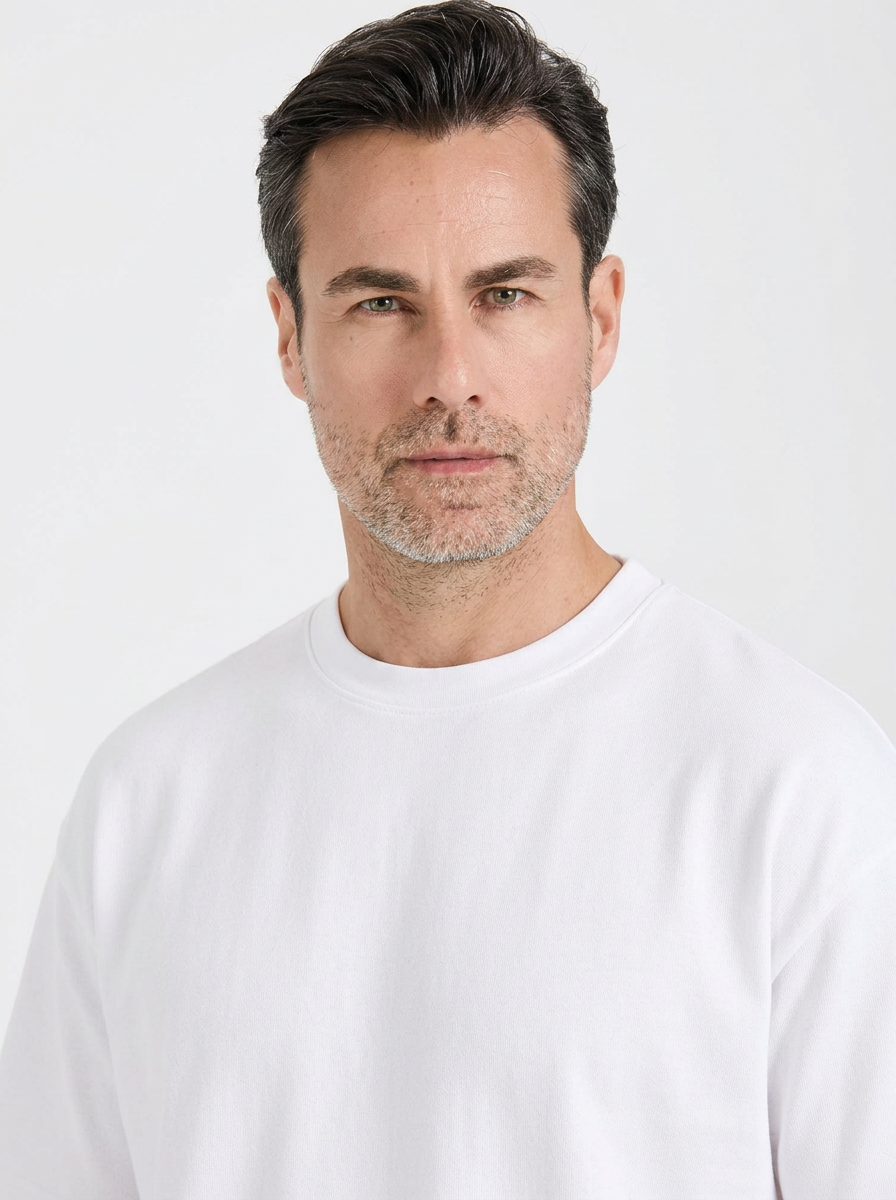 Ağır Gramajlı Oversize Tişört - 2