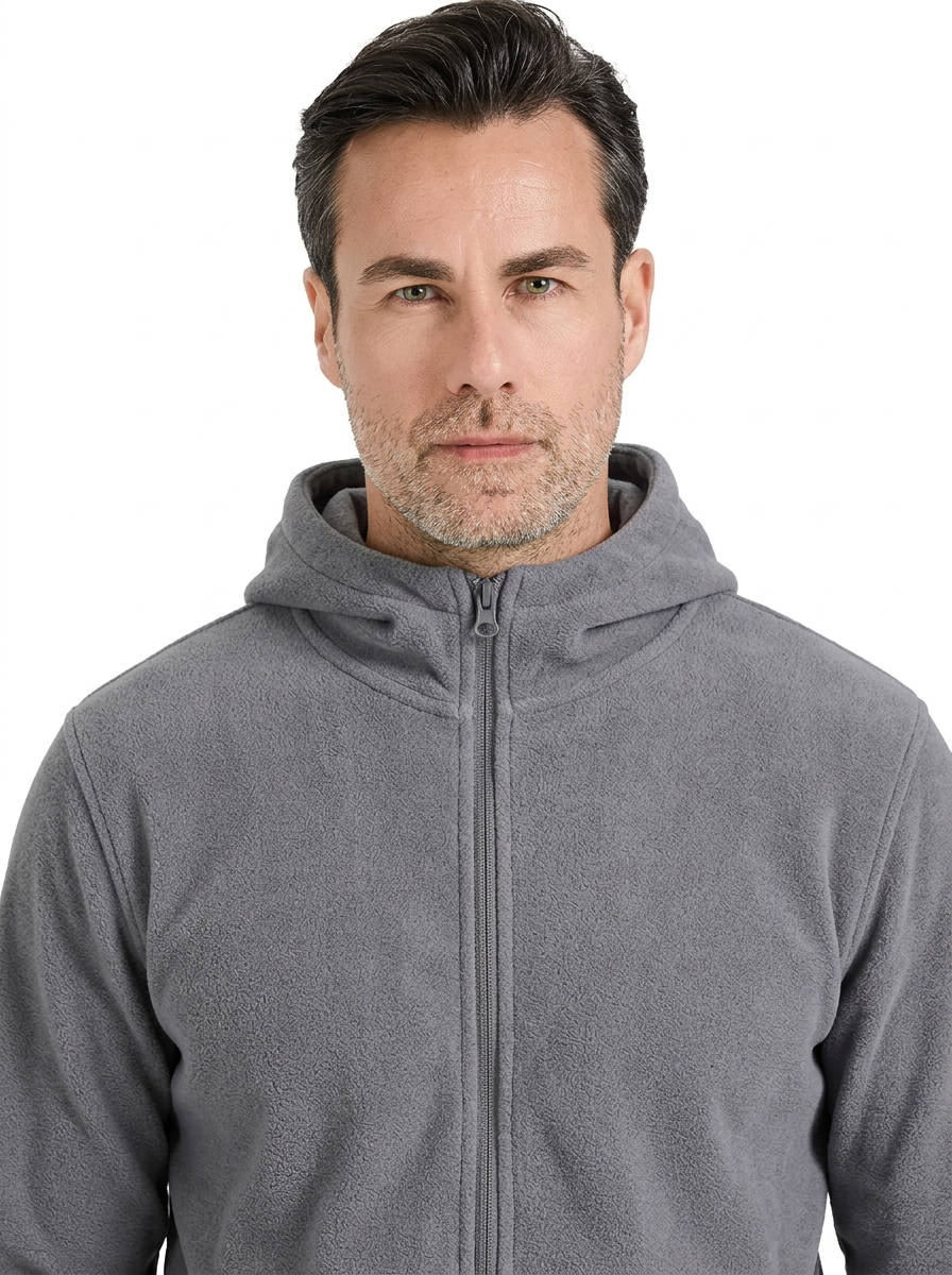 Fermuarlı Hoodie - 2